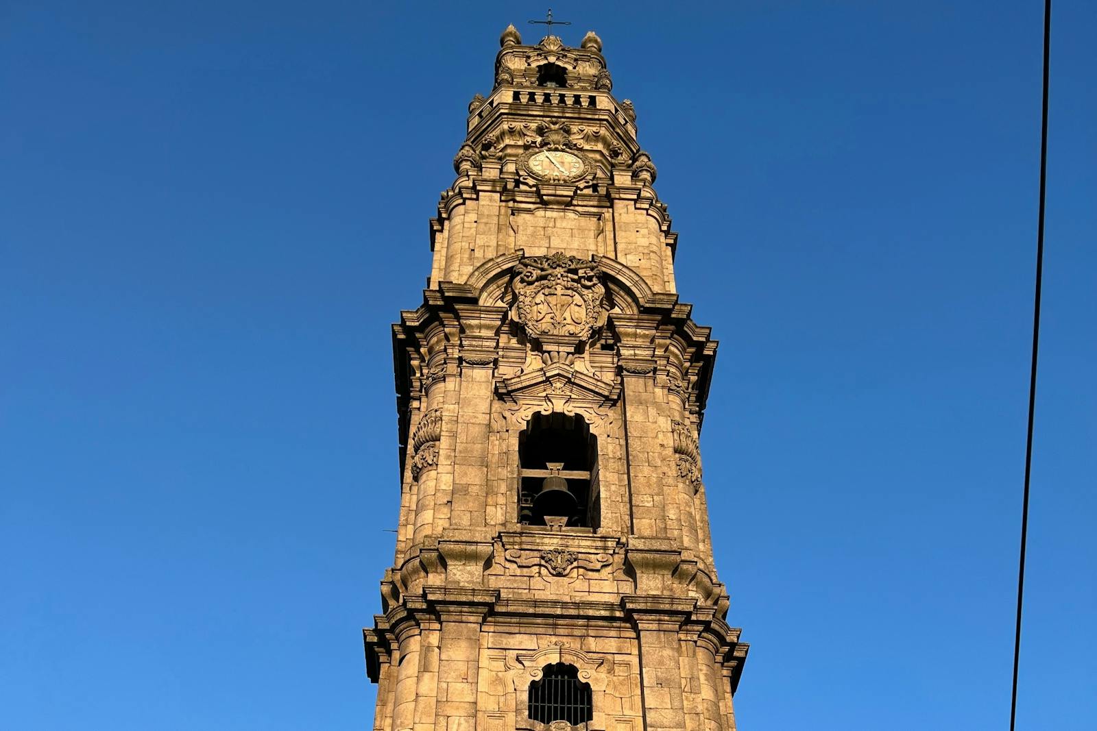 Vogelperspektive der Torre dos Clérigos
